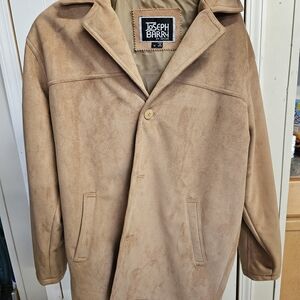 Mens suede coat
